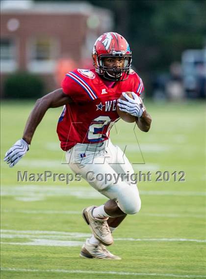 Thumbnail 2 in North Carolina Coaches Association All-Star Game (East vs West) photogallery.
