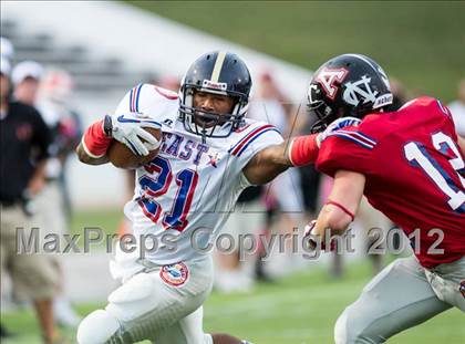 Thumbnail 1 in North Carolina Coaches Association All-Star Game (East vs West) photogallery.