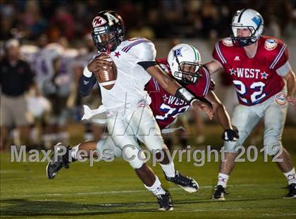 Thumbnail 2 in North Carolina Coaches Association All-Star Game (East vs West) photogallery.