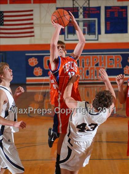 Thumbnail 3 in Christopher vs. Zeigler-Royalton (Christopher Turkey Tournament) photogallery.