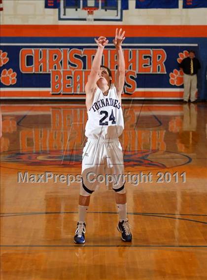 Thumbnail 2 in Christopher vs. Zeigler-Royalton (Christopher Turkey Tournament) photogallery.
