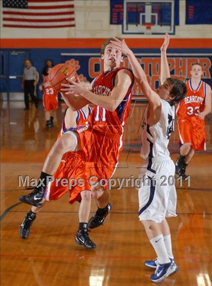 Thumbnail 2 in Christopher vs. Zeigler-Royalton (Christopher Turkey Tournament) photogallery.