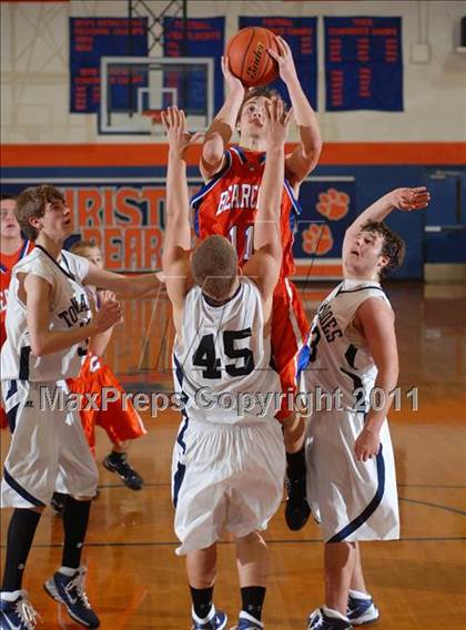 Thumbnail 3 in Christopher vs. Zeigler-Royalton (Christopher Turkey Tournament) photogallery.
