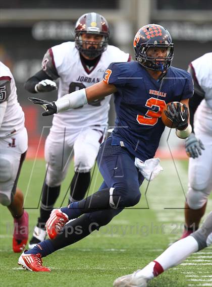 Thumbnail 3 in Brighton vs Jordan (UHSAA 5A Semifinal) photogallery.