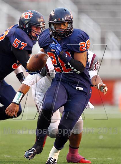 Thumbnail 2 in Brighton vs Jordan (UHSAA 5A Semifinal) photogallery.