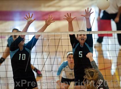Thumbnail 2 in Tri-City Christian vs. Calvin Christian (CIF SDS D3 Final) photogallery.