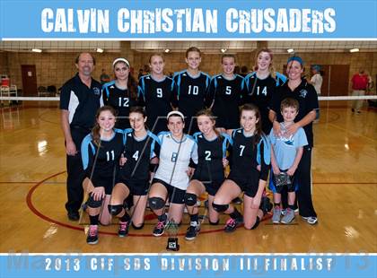 Thumbnail 1 in Tri-City Christian vs. Calvin Christian (CIF SDS D3 Final) photogallery.