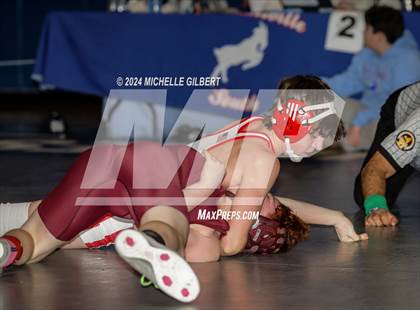 Thumbnail 3 in NYSPHSAA Section VI Class B (Wrestleback Rounds) photogallery.