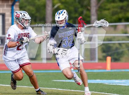 Thumbnail 2 in Centennial vs. Lambert (GHSA 6A-7A State Championship) photogallery.