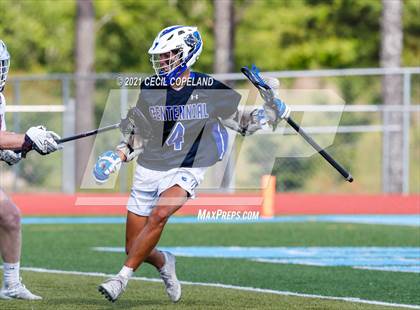 Thumbnail 1 in Centennial vs. Lambert (GHSA 6A-7A State Championship) photogallery.