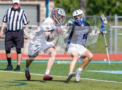 Thumbnail 3 in Centennial vs. Lambert (GHSA 6A-7A State Championship) photogallery.