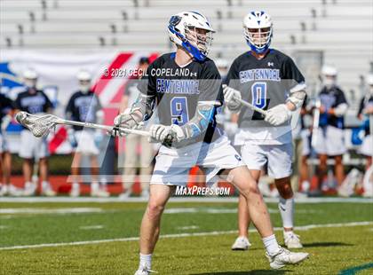 Thumbnail 3 in Centennial vs. Lambert (GHSA 6A-7A State Championship) photogallery.