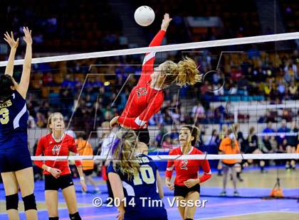 Thumbnail 3 in Eaton vs. Olathe (CHSAA State 3A Playoff) photogallery.