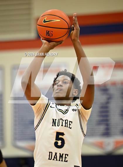 Thumbnail 2 in Basha vs. Notre Dame (SO) (Tarkanian Classic) photogallery.