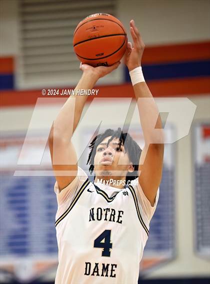 Thumbnail 3 in Basha vs. Notre Dame (SO) (Tarkanian Classic) photogallery.