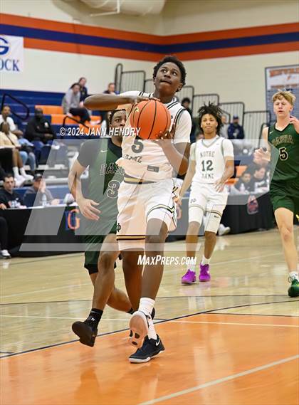 Thumbnail 1 in Basha vs. Notre Dame (SO) (Tarkanian Classic) photogallery.