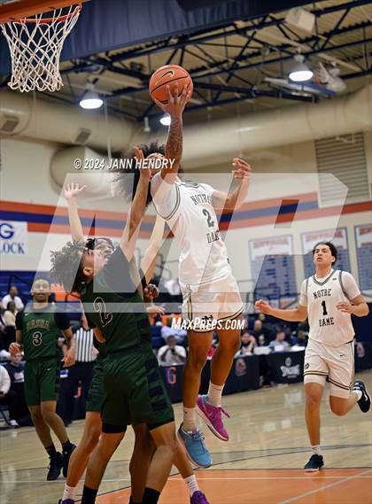 Thumbnail 1 in Basha vs. Notre Dame (SO) (Tarkanian Classic) photogallery.