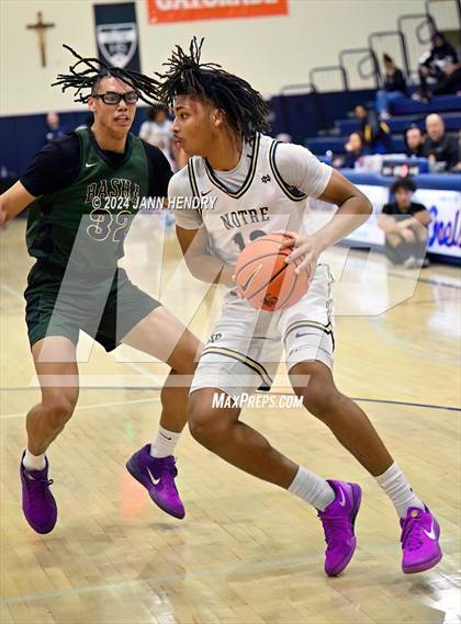 Thumbnail 2 in Basha vs. Notre Dame (SO) (Tarkanian Classic) photogallery.