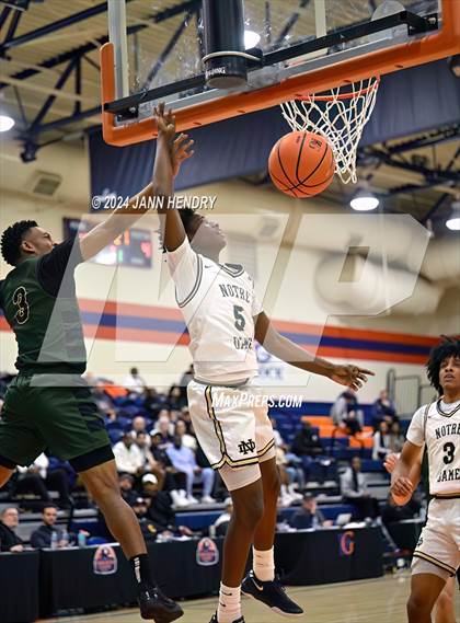Thumbnail 3 in Basha vs. Notre Dame (SO) (Tarkanian Classic) photogallery.