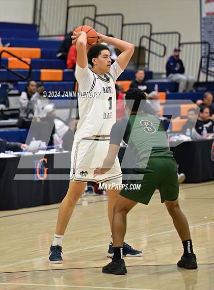 Thumbnail 2 in Basha vs. Notre Dame (SO) (Tarkanian Classic) photogallery.