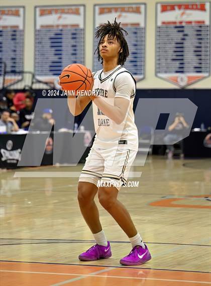 Thumbnail 1 in Basha vs. Notre Dame (SO) (Tarkanian Classic) photogallery.