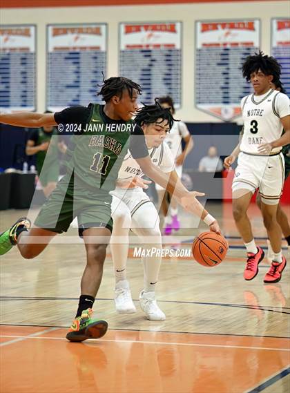 Thumbnail 1 in Basha vs. Notre Dame (SO) (Tarkanian Classic) photogallery.