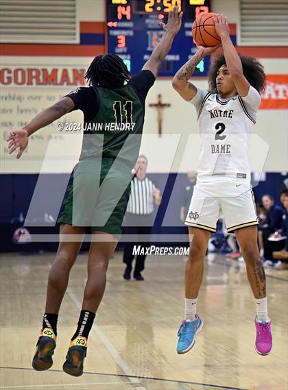 Thumbnail 3 in Basha vs. Notre Dame (SO) (Tarkanian Classic) photogallery.