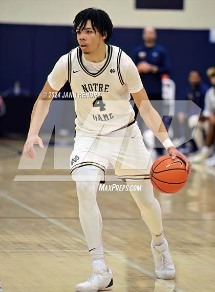 Thumbnail 3 in Basha vs. Notre Dame (SO) (Tarkanian Classic) photogallery.