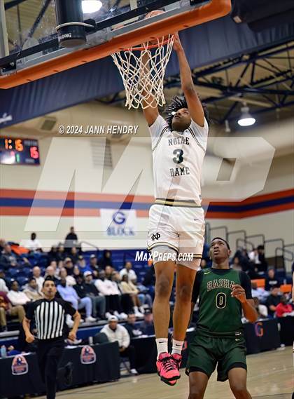 Thumbnail 1 in Basha vs. Notre Dame (SO) (Tarkanian Classic) photogallery.