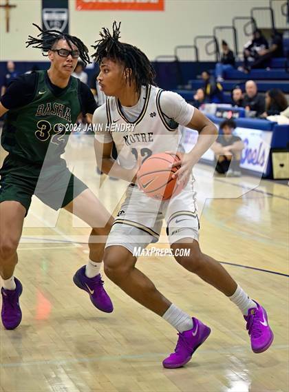Thumbnail 1 in Basha vs. Notre Dame (SO) (Tarkanian Classic) photogallery.