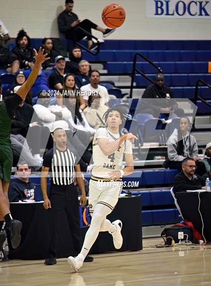Thumbnail 2 in Basha vs. Notre Dame (SO) (Tarkanian Classic) photogallery.