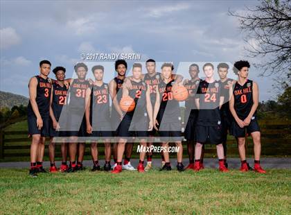Thumbnail 1 in  Oak Hill Academy (Preseason Early Contenders Photo Shoot)  photogallery.