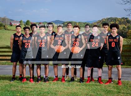 Thumbnail 1 in  Oak Hill Academy (Preseason Early Contenders Photo Shoot)  photogallery.