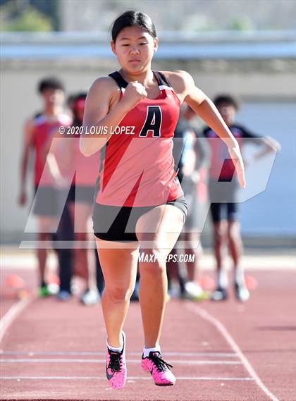 Thumbnail 1 in Alta Loma vs. Colony @ Ayala Tri Meet photogallery.