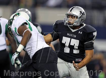 Thumbnail 3 in Martin vs. Carroll (UIL 5A Division 1 Bi-District Playoff) photogallery.