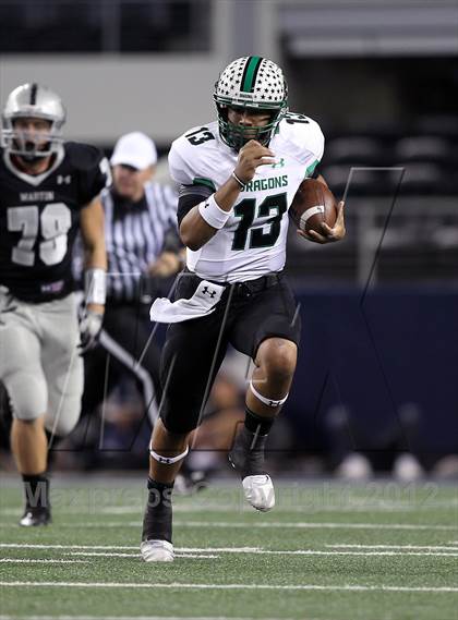 Thumbnail 2 in Martin vs. Carroll (UIL 5A Division 1 Bi-District Playoff) photogallery.