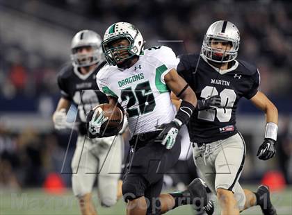 Thumbnail 3 in Martin vs. Carroll (UIL 5A Division 1 Bi-District Playoff) photogallery.