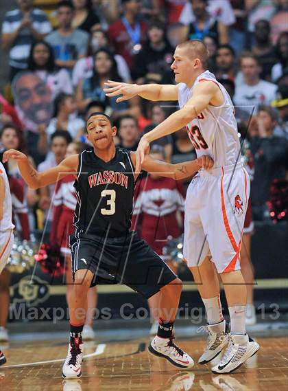 Thumbnail 1 in Wasson vs. Lewis-Palmer ( CHSAA 4a Final Four ) photogallery.