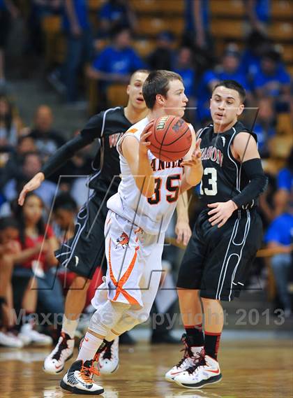 Thumbnail 3 in Wasson vs. Lewis-Palmer ( CHSAA 4a Final Four ) photogallery.