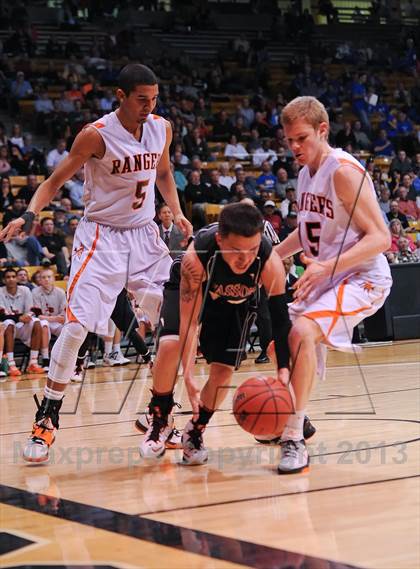 Thumbnail 2 in Wasson vs. Lewis-Palmer ( CHSAA 4a Final Four ) photogallery.