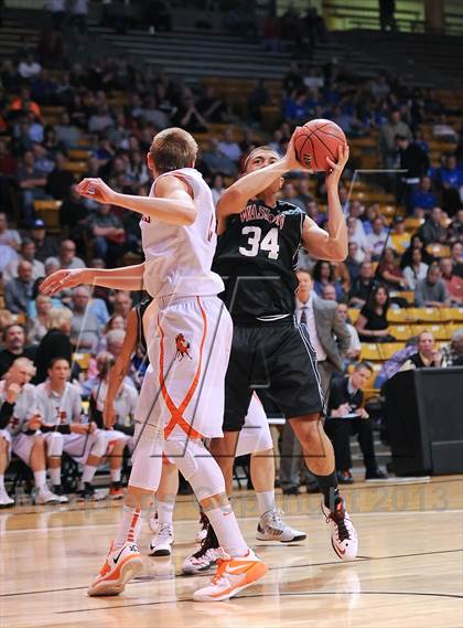 Thumbnail 2 in Wasson vs. Lewis-Palmer ( CHSAA 4a Final Four ) photogallery.