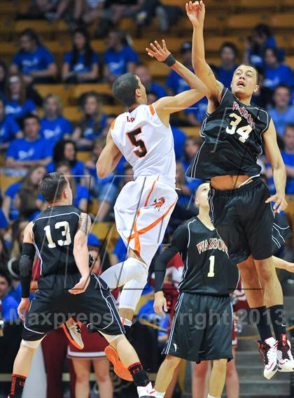 Thumbnail 1 in Wasson vs. Lewis-Palmer ( CHSAA 4a Final Four ) photogallery.