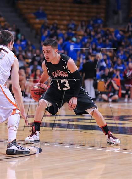 Thumbnail 2 in Wasson vs. Lewis-Palmer ( CHSAA 4a Final Four ) photogallery.