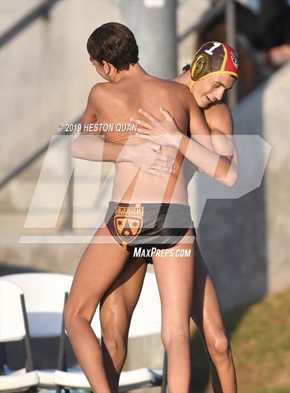 Thumbnail 1 in Redlands vs. Crespi (CIF-SS D6 Final) photogallery.