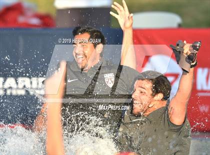 Thumbnail 2 in Redlands vs. Crespi (CIF-SS D6 Final) photogallery.