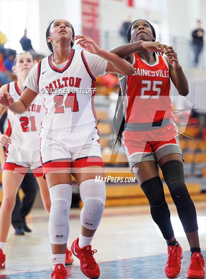 Thumbnail 2 in Gainesville @ Milton (GHSA 5A Regional Playoff) photogallery.