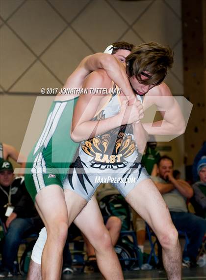 Thumbnail 2 in Pueblo East vs Pine Creek (Battle of the Best) photogallery.