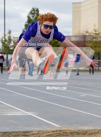Thumbnail 3 in Alpha Invitational (Long Jump) photogallery.