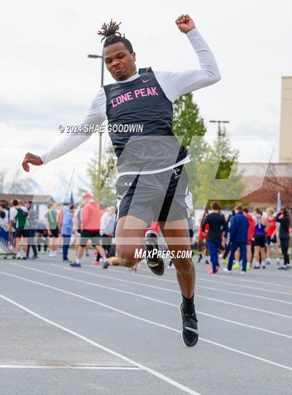 Thumbnail 1 in Alpha Invitational (Long Jump) photogallery.