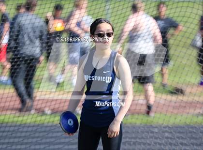 Thumbnail 3 in Mountainside @ Westview (Girls Discus) photogallery.